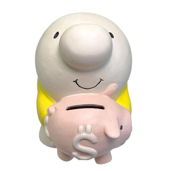 Vintage 1981 Designer's Collection Ziggy by Tom Wilson Earthenware Piggy Bank - Picture 2 of 8